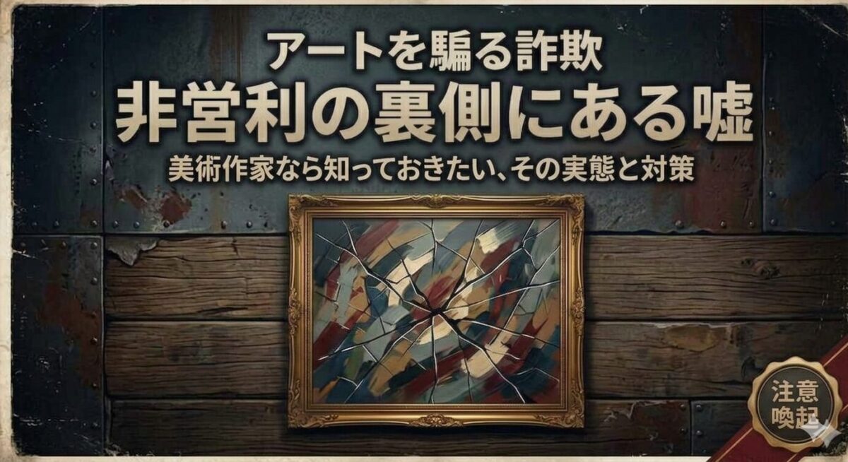 アート系詐欺事件サムネ